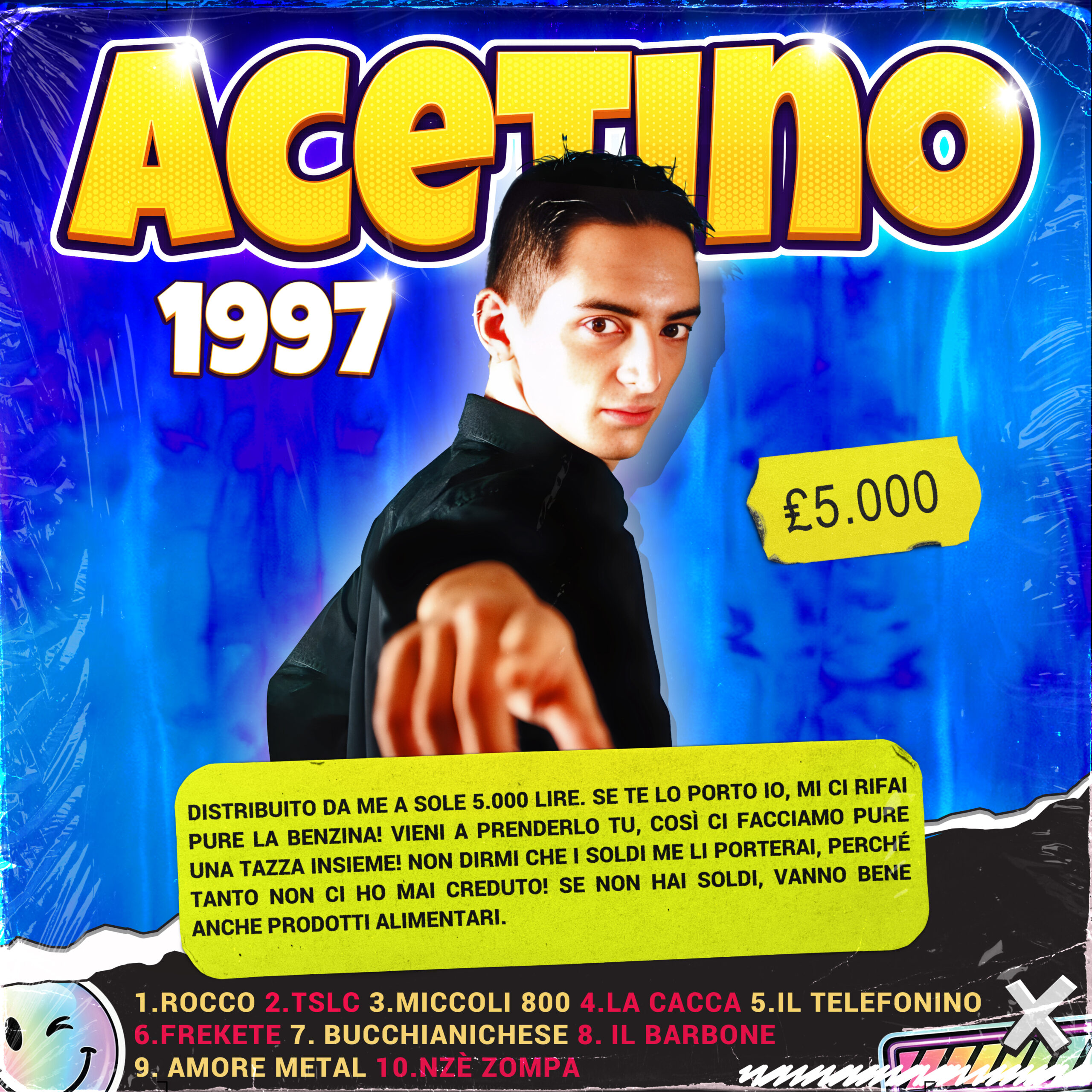 Copertina album Acetino 1997