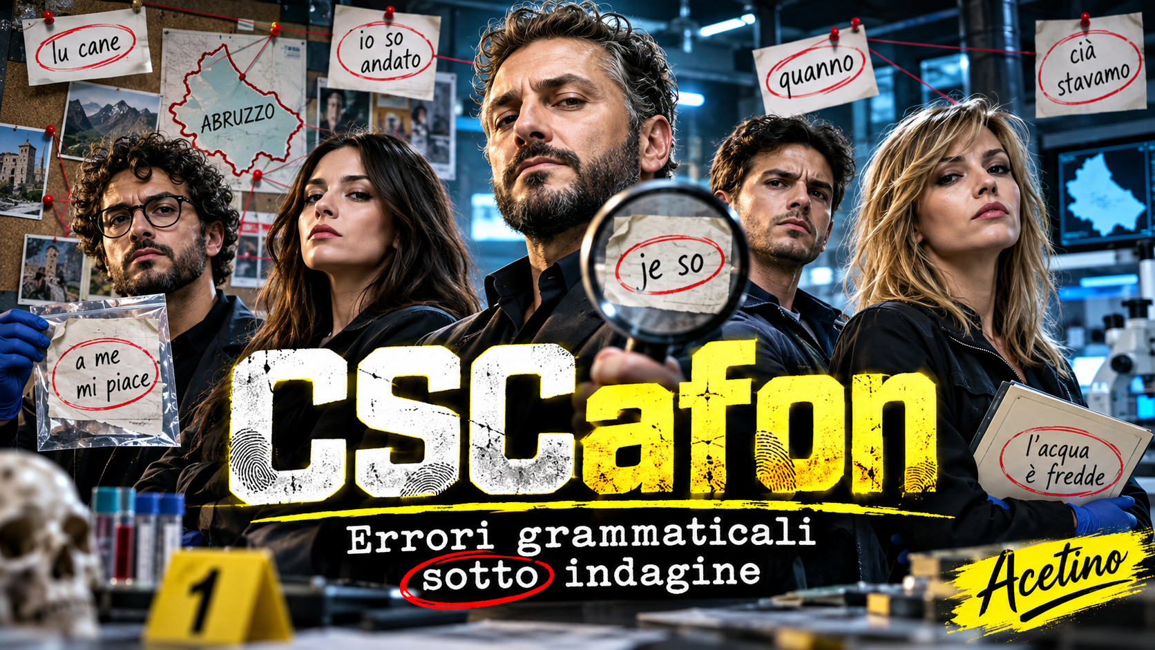 Cscafon, film parodia di Acetino in dialetto abruzzese